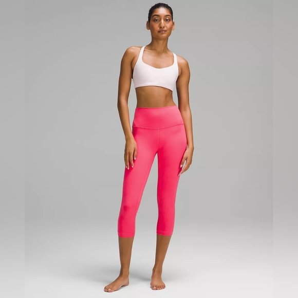 NWT lululemon Align High-Rise Crop Leggings 21", Lip Gloss Size 10 - Picture 2 of 5